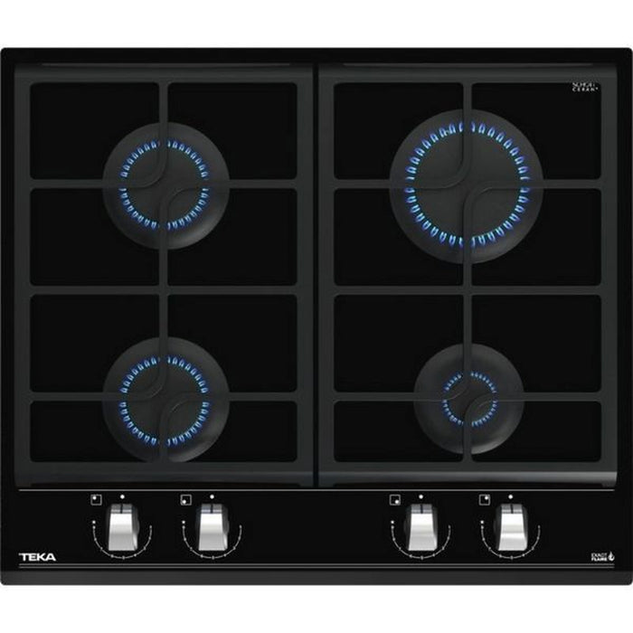 TEKA Gas on Glass Hob with ExactFlame function in 60 cm of butane gas|GZC 64300|