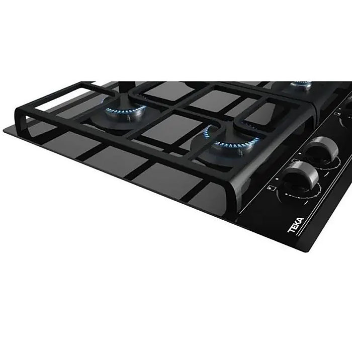 TEKA Gas on Glass Hob with ExactFlame function in 60 cm of butane gas|GZC 64300|