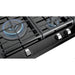 TEKA Gas on Glass Hob with ExactFlame function in 90 cm of butane gas |GZC 95320 EROS