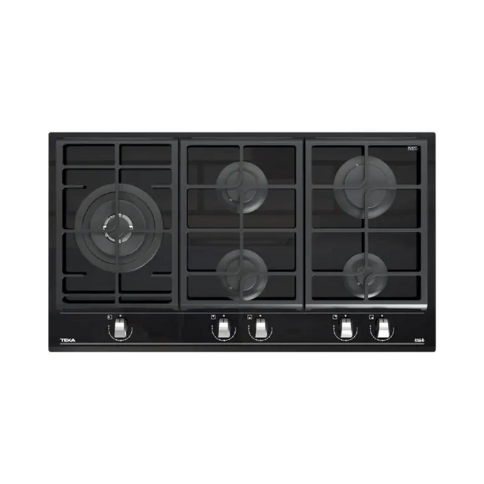 TEKA Gas on Glass Hob with ExactFlame function in 90 cm of butane gas |GZC 95320 EROS