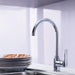 TEKA |IN 995| Kitchen Tap Mixer with high swivel spout and anti-scale aerator EROS