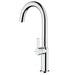 TEKA |OVAL 915| Single lever kitchen tap with oval body EROS