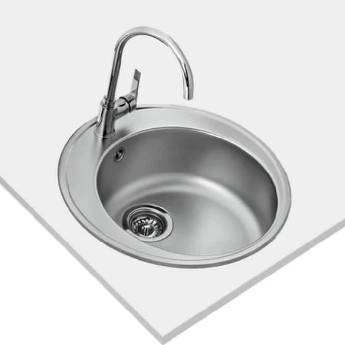 TEKA |Starbright 45 E-XN 1B ORB| Inset sink with matt finish in 45 cm