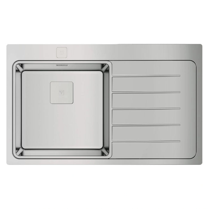 TEKA Zenit RS15 1B 1D 86| Inset Stainless Steel Sink with one bowl and one drainer