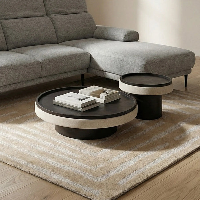 Teres Coffee Table Set Walnut