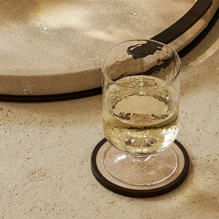 Ecru Coasters - Set of 4