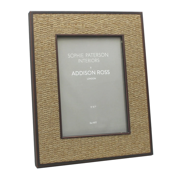 Wheat Rattan Frame 5x7