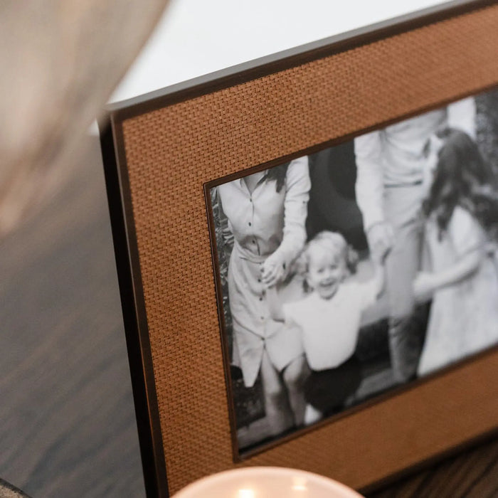 Almond Rattan Frame 8x10
