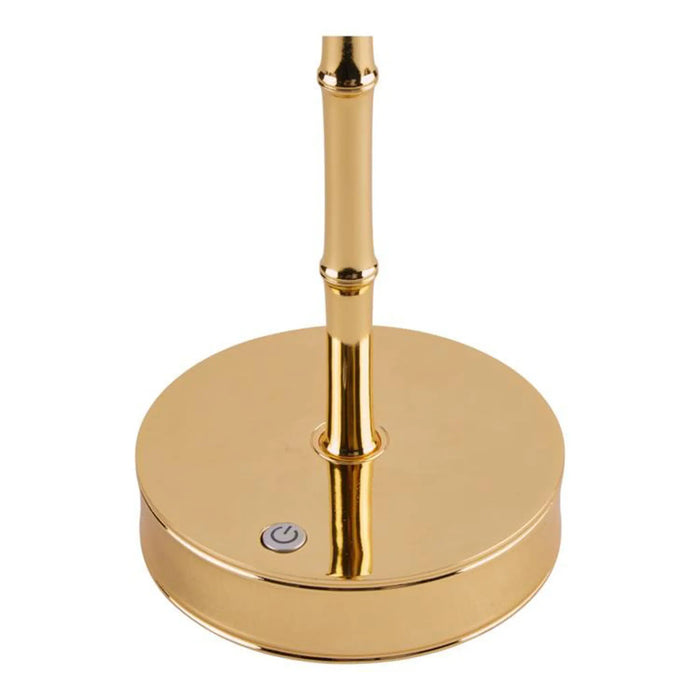 Bamboo Lamp Base Gold 30cm