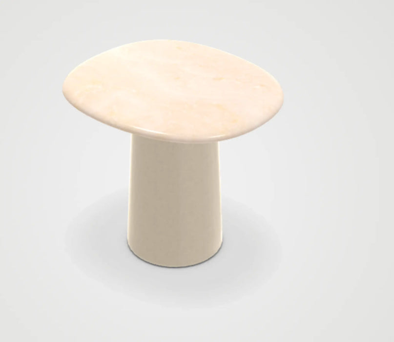 Ethimo Bold Coffee Table Light Cream