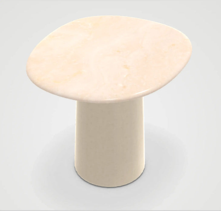 Ethimo Bold Coffee Table Light Cream