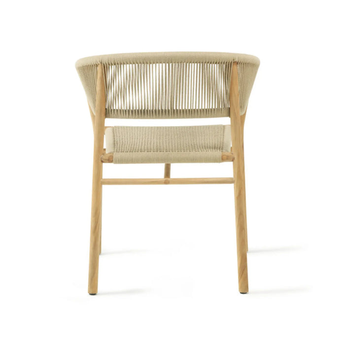 Ethimo Kilt Dining Armchair Natural