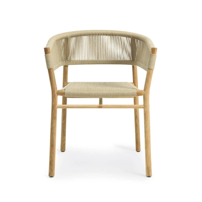 Ethimo Kilt Dining Armchair Natural