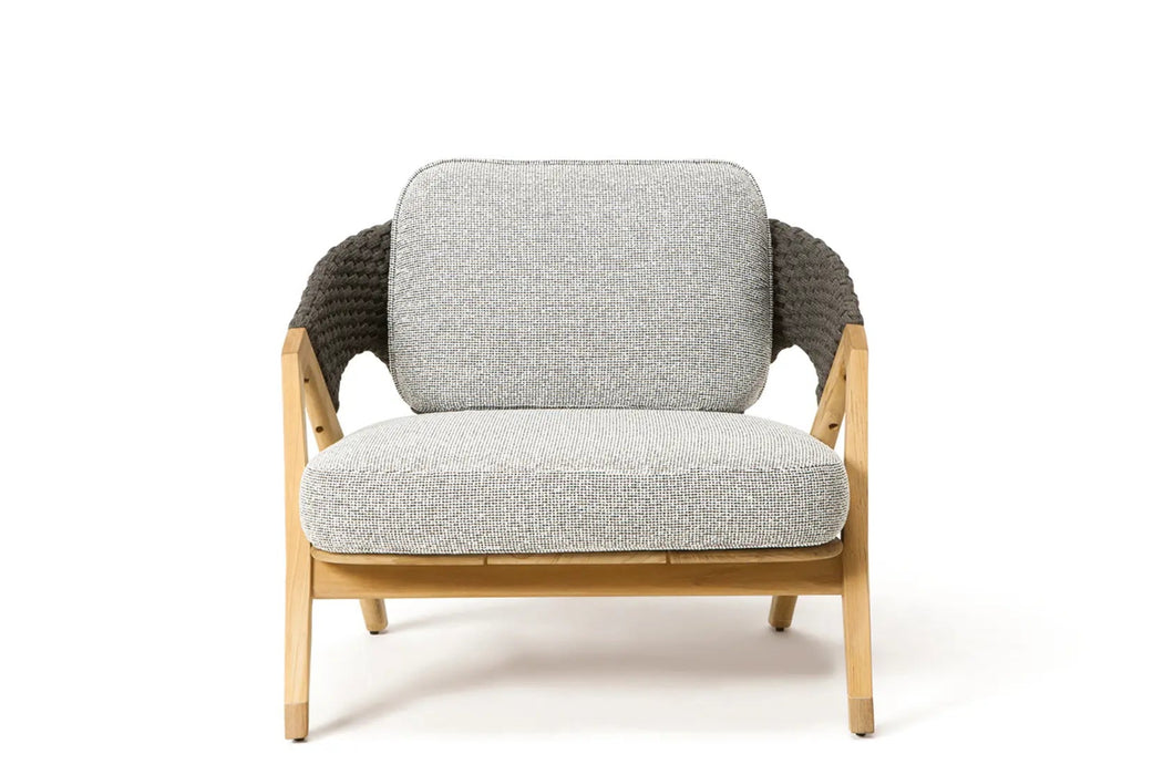 Ethimo Knit Armchair Pickled