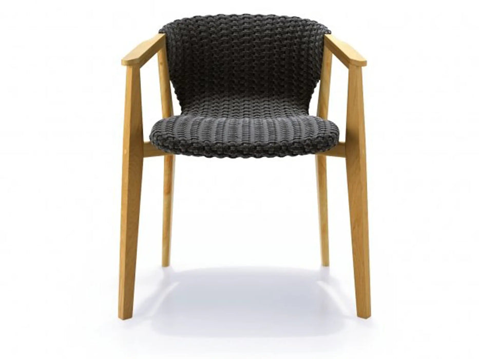 Ethimo Knit Dining Armchair Natural
