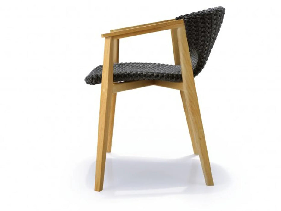 Ethimo Knit Dining Armchair Natural