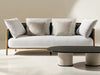 Ethimo Patio 3 Seater Sofa Natural Tresori