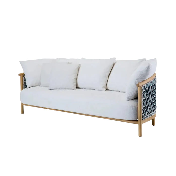 Ethimo Patio 3 Seater Sofa Natural Tresori