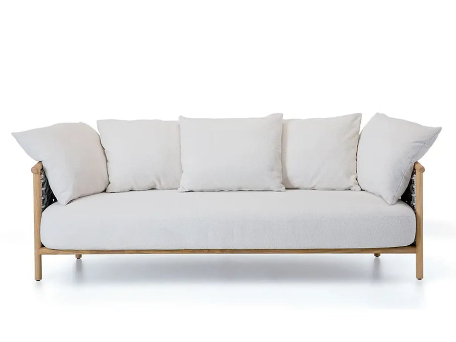 Ethimo Patio 3 Seater Sofa Natural