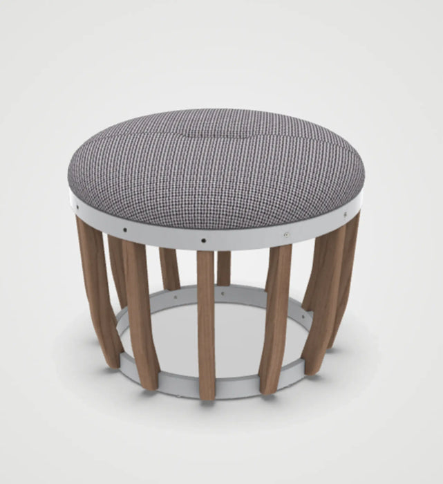 Ethimo Swing Pouf White