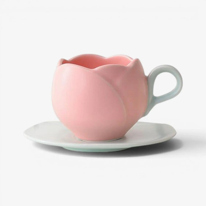 Tulipa Cup & Saucer Pastel Pink -300ml