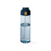 Water Bottle for Kids 750mL by Fissman, Flip-Up Straw Lid Water Bottle | Non-Slip Rubber Grief Bottle | BPA Free Non-Toxic Water Bottle | Spill Proof and Leak Resistant for School, Home (Blue) Fissman