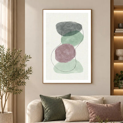 Whispered Forms — Art print-1 - Black / 60 x 90 cm