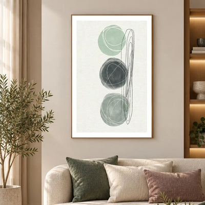 Whispered Forms — Art print-2 - Black / 60 x 90 cm