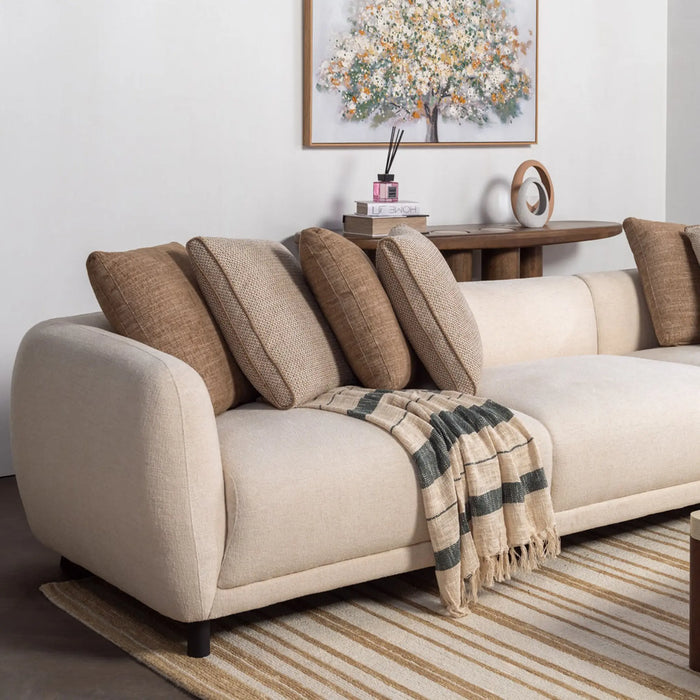 Zehra Corner Sofa Beige